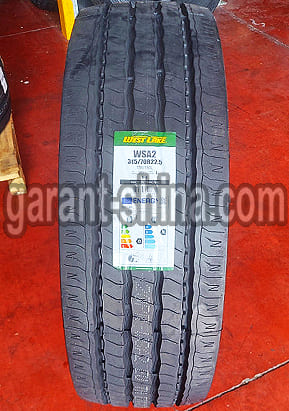 WestLake WSA2 (рулевая) 315/70 R22.5 156/150L 20PR - Фото реального протектора с этикеткой